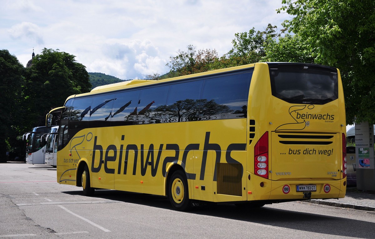 Volvo 9700 von Beinwachs Reisen aus sterreich im Juni 2015 in Krems.