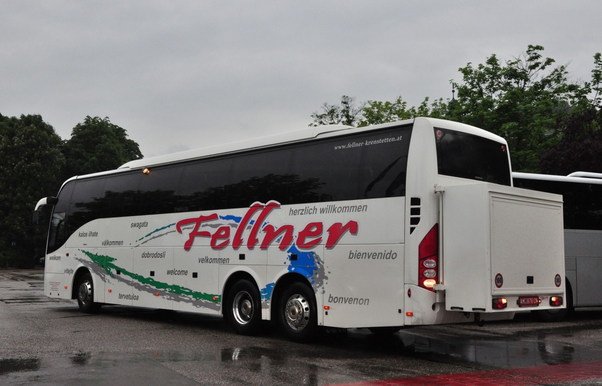 Volvo 9700 von Fellner Reisen aus sterreich am 23.5.2015 in Krems.