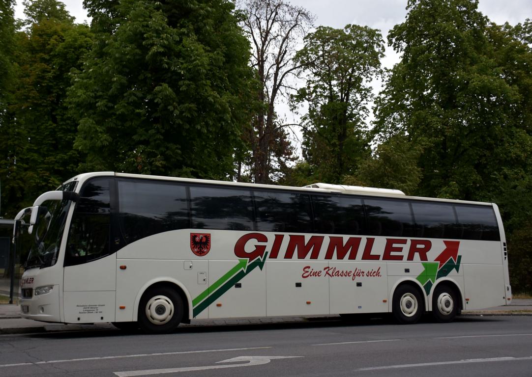 Volvo 9700 von Gimmler Reisen aus der BRD 2017 in Krems.