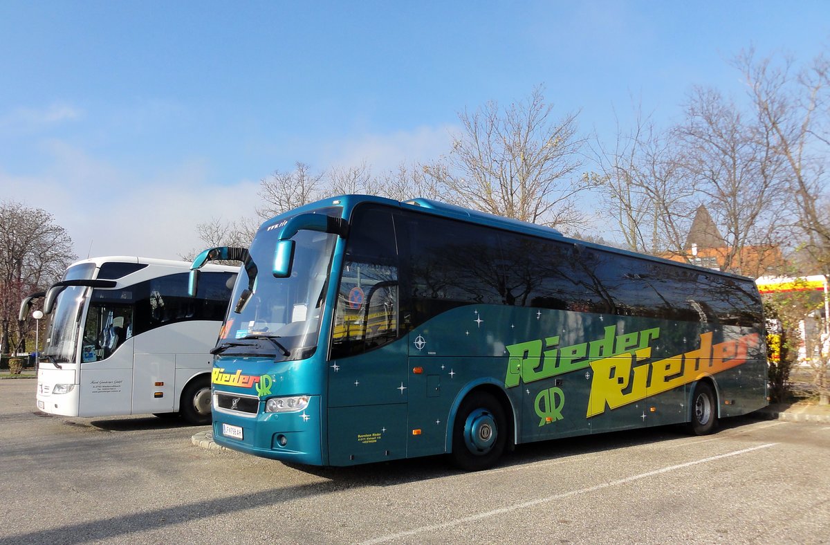 Volvo 9700 von Rieder reisen aus sterreich in Krems gesehen.
