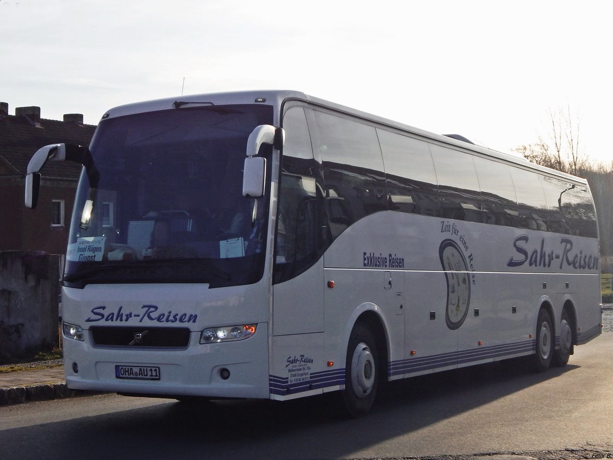 Volvo 9700 von Sahr-Reisen aus Deutschland in Sassnitz.