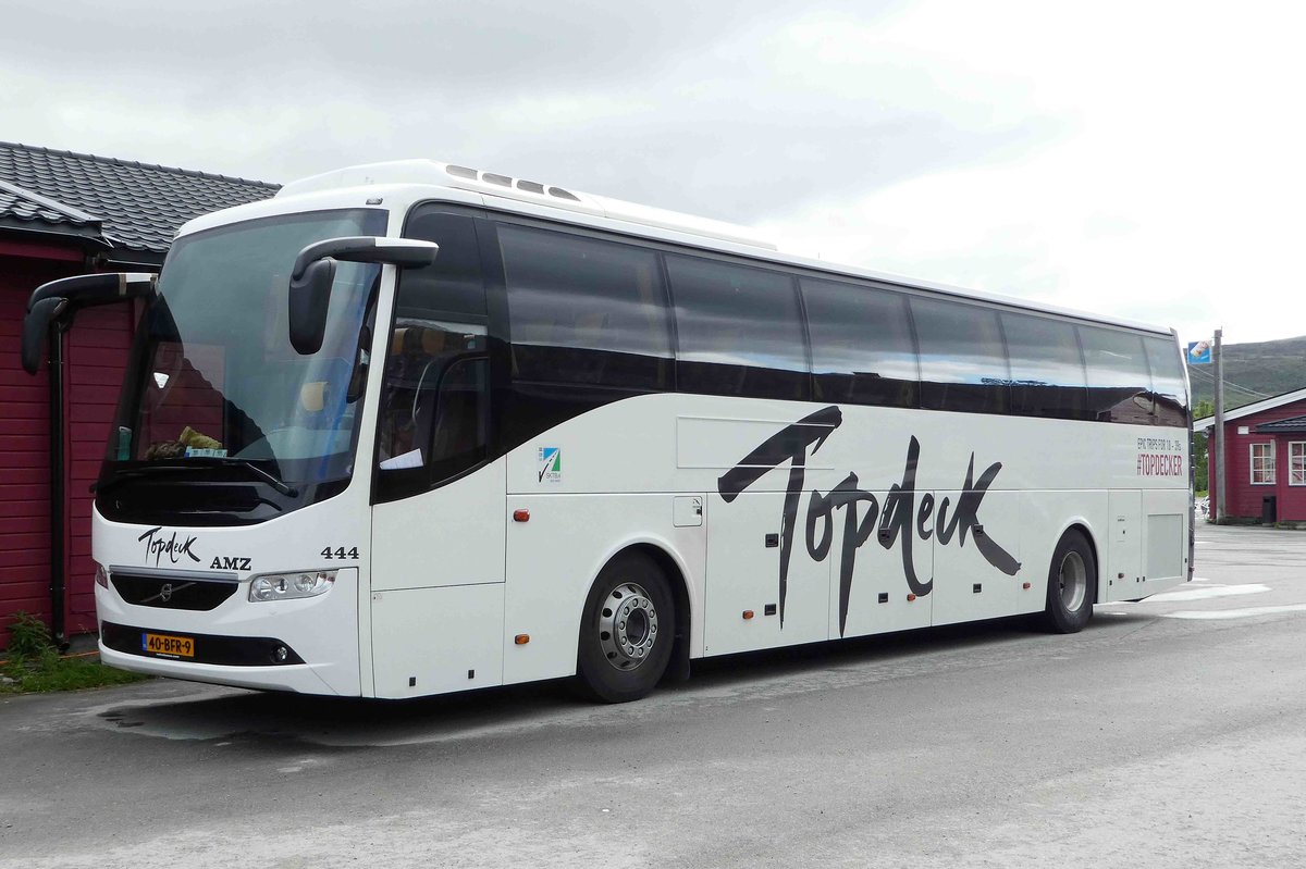 Volvo 9700 von TOPDECK unterwegs in Schweden im August 2017