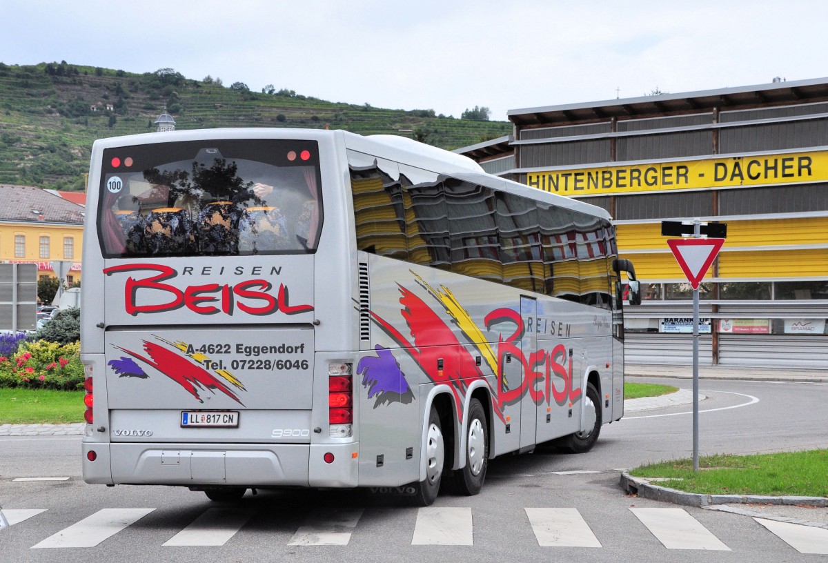 VOLVO 9900 von BEISL Reisen aus Obersterreich im September 2013 in Krems gewesen.