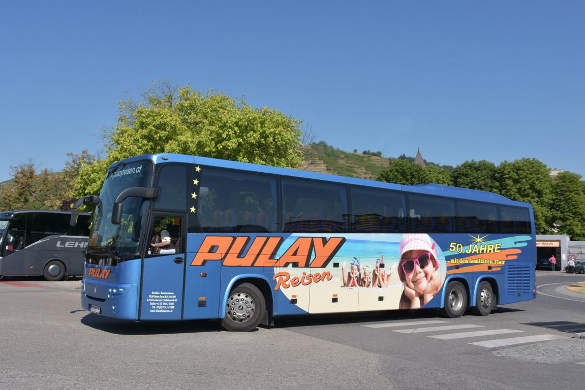 Volvo 9900 von Pulay Reisen aus sterreich 06/2017 in Krems.