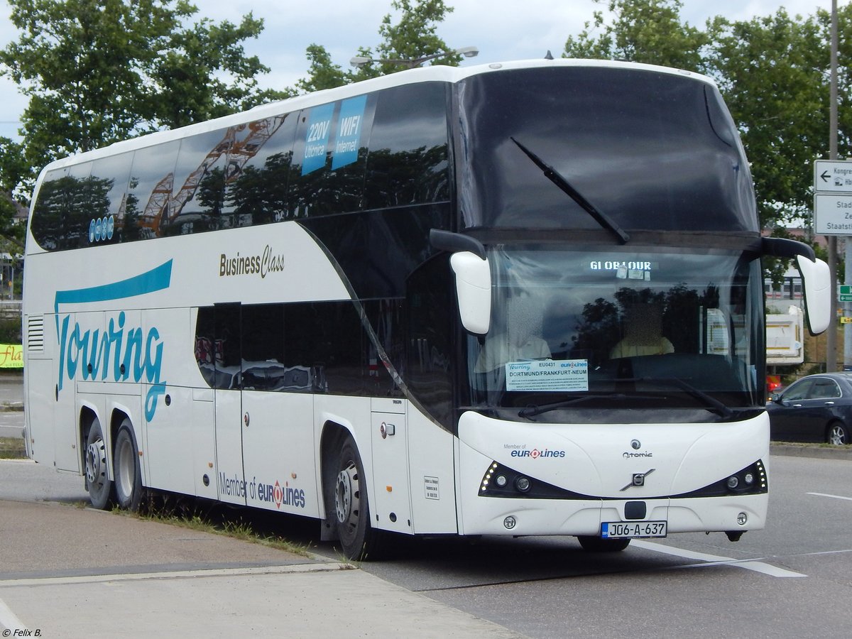 Volvo Atomic 9 von Touring/Globtour aus Bosnien-Herzegowina in Karlsruhe.
