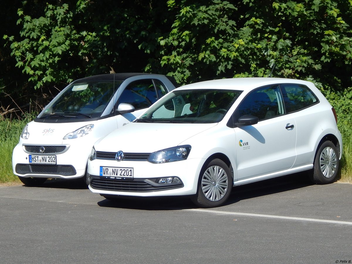 VW Polo der VVR in Stralsund.