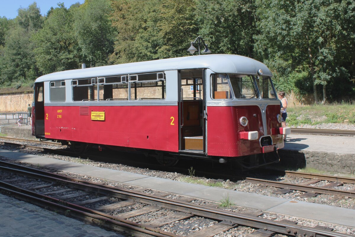 Z-151 der AMTF hat eine Pause in Fonds-de-Gras am 20 Augustus 2023.