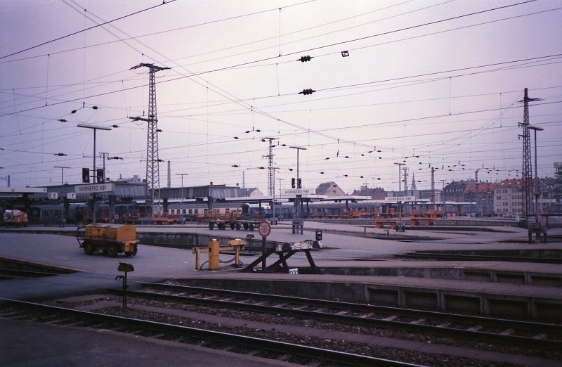 N�rnberg Hbf Februar 1989.