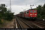Railion 151 113-8 und 151 107-0 mit Sch�ttgut (Berlin, Hirschgarten, 05.09.2008)