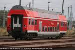 DBuza 747.4 ist ein Doppelstockwagen der als Mittelwagen in DB Regio-Z�gen zum Einsatz kommt (NVR-Nummer D-DB 50 80 25-33 045-9 DBuza 747.4, Wustermark 16.09.2008).