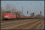 DB 140 353-4 mit gemischtem G�terzug (Nuthetal-Saarmund 23.03.2010)