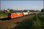 DB Schenker 152 104-6 mit einem Kesselzug am 14.09.2012 in Berlin Bornholmer Stra�e