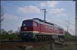 LEG 132 158 / 232 158-6 solo in Berlin Wuhlheide, 24.04.2015