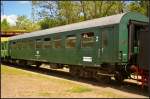 DR 50 50 28-13 642-0 Bghw in Magdeburg Neustadt, 10.05.2015. Beim Familienfest der Magdeburger Eisenbahnfreunde wurde auch ein Pendelzug angeboten, in dem dieser Personenwagen 2. Klasse. Gattung Bghw, eingereiht war NVR-Nummer 55 80 28-13 642-9 D-EFSFT)