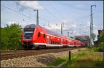 DB Regio Double-deck driving car, type DB, Elbbruecke Magdeburg [D], 21.05.2016