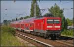 DB Regio 112 117-7 mit RE3 Elsterwerda am 17.06.2013 in Berlin-Karow