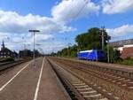 Salzbergen Bahnsteig met Gleis 2,3 und 4, Salzbergen, Deutschland 17-08-2018.