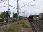 Bahnsteig Gleis 2 und 3 Bahnhof Salzbergen 17-08-2018.