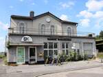 Empfansgeb�ude (ehemaliges) Bahnhof Kaldenkirchen 24-07-2025.

Stationsgebouw station Kaldenkirchen 24-07-2025.