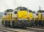 NMBS 7807 mit Schwesterlok Hafen Antwerpen 12-08-2011.