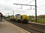 NMBS Diesellok 7702 mit Schwesterlok Antwerpen Noorderdokken 10-05-2013.