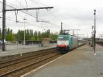 Lok 2836 mit NS ICR Wagen nach Brussel.