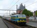 Afscheidsrit NMBS reeks 20 georganiseerd door de TSP met locomotief 2024.