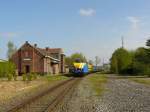 NMBS Diesellok 6253, 6219 und 6202 mit M2-Wagen.