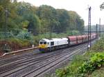 ECR (Euro Cargo Rail) Diesellok 247 034-2 Abzweig Lotharstrasse, Forsthausweg, Duisburg 20-10-2016.