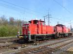 DB Cargo Diesellok 363 223-9 und 294 807-3 Rangierbahnhof Kln Gremberg.