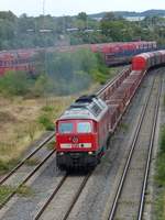 DB Cargo Diesellok 232 668-4 Gterbahnhof Hochfeld Sd.