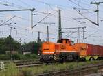 Locon Diesellokomotive 321 (92 80 4185 028-2 D-BRLL) Baujahr 2019 Gterbahnhof Oberhausen West 02-09-2021.