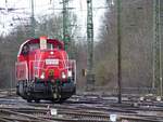 DB Cargo diesellocomotief 261 031-5 Rangierbahnhof Klen Gremberg.