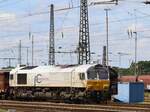 ECR (Euro Cargo Rail) Diesellocomotive  077 032-6 Gterbahnhof Oberhausen West 11-07-2024.