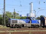 NEXRAIL Diesellokomotive Vossloh DE18  92 80 4185 010-0 D-NXRL G�terbahnhof Oberhausen West 11-07-2024.