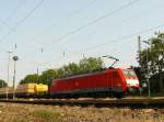 DB Schenker Lok 189 071-4 mit Gterzug nach Rotterdam, Niederlande.