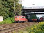 DB Schenker Lok 151 103-9 mit Gterzug.