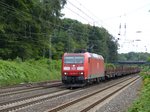 DB Schenker Lok 185 076-7 mit Gterzug.