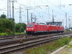 DB Schenker Lok 185 358-9 mit 185-XXX-X und 185-228-4.