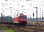 DB Schenker Lok 145 045-1 mit Gterzug.