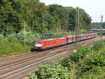 DB Schenker Lok 189 067-2 mit Schwesterlok Abzweig Lotharstrasse, Forsthausweg, Duisburg 22-09-2016.