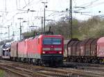 DB Schenker Lok 143 190-7 mit Schwesterlok Rangierbahnhof Kln Gremberg 31-03-2017.