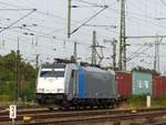 Railpool Lok 186 456-0 Gterbahnhof Oberhausen West 22-09-2016.