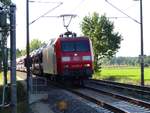 DB Cargo Lok 145 022-0 Bernte, Emsbren 13-09-2018.