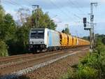 Railpool Lok 185 671-5 Devesstrasse, Salzbergen 13-09-2018.