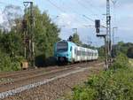 Keolis Eurobahn Triebzug ET 4 01 Devesstrae, Salzbergen 13-09-2018.