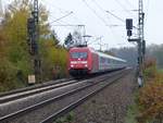 DB Lokomotive 101 042-0 Devesstrae, Salzbergen 21-11-2019.