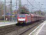 DB Cargo Lokomotive 189 035-9 mit Schwesterlok Gleis 2 Emmerich am Rhein 12-03-2020.