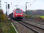 DB Cargo Lokomotive 185 051-0 Devesstrae, Salzbergen 21-11-2019.