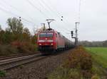 DB Cargo Lokomotive 152 062-6 mit Gterzug nach Salzbergen.